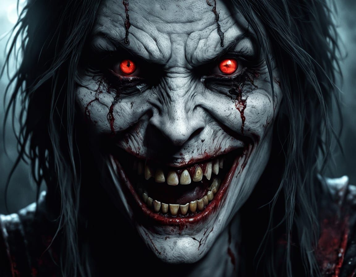 Terrifying Close-up of Grayfia Staring in Horror