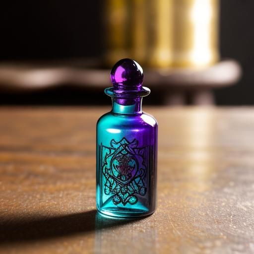 Enchanting Magical Potion on Alchemist Workbench