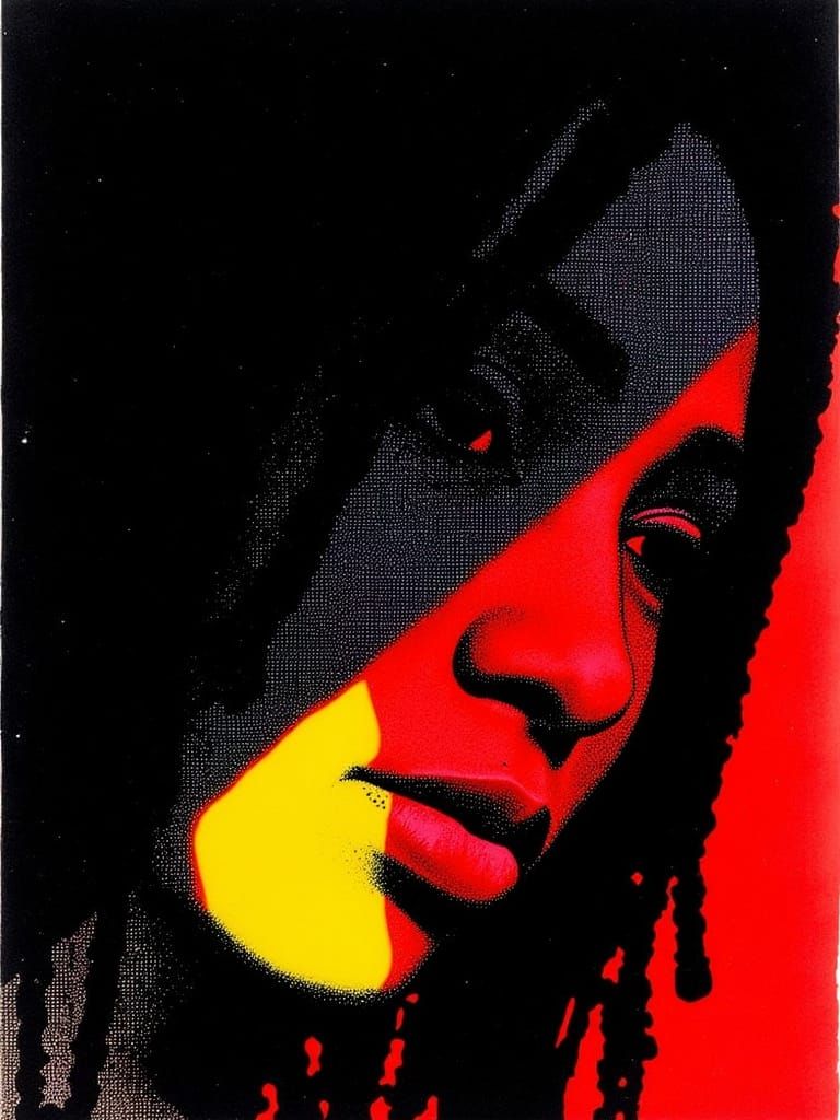 <lora:Striata:1.0> drawing inspiration from modern art and p...