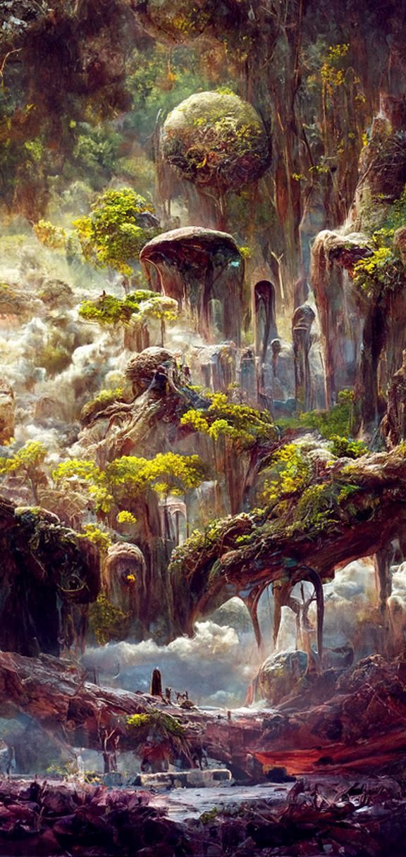 Enchanted Mushroom Forest