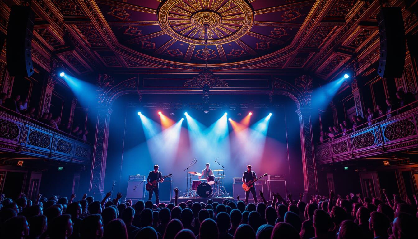 Barrowland Ballroom Concert - High Ceiling & Electric Atmosp...
