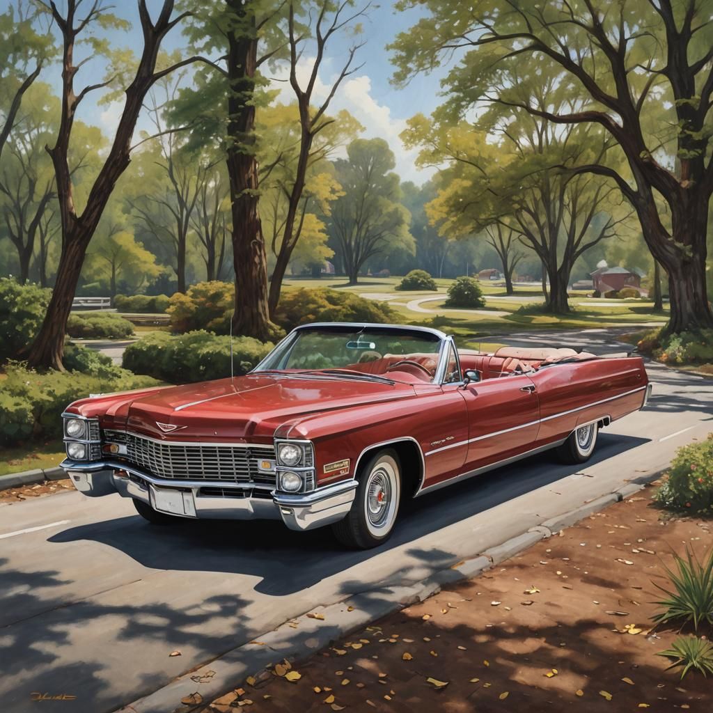 Classic 1966 Cadillac Deville Convertible