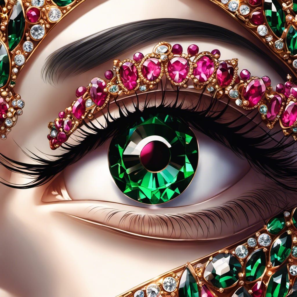 Gemstones in Anime Manga Style by MAPPA