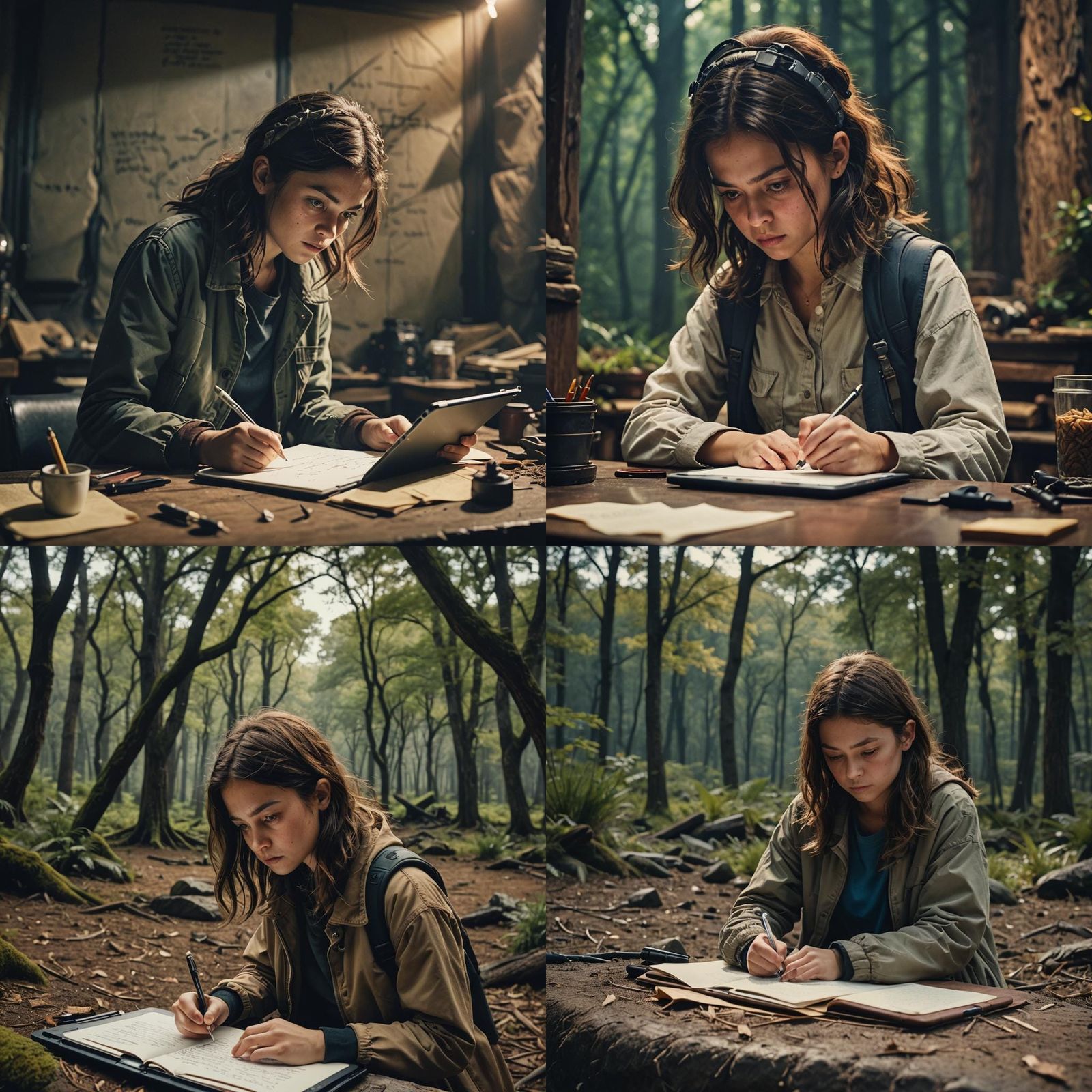 Mila Writes on iPad: Cinematic Film Still