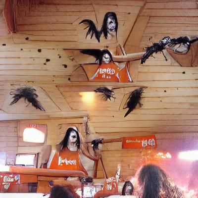 Owl Black Metal Album Art