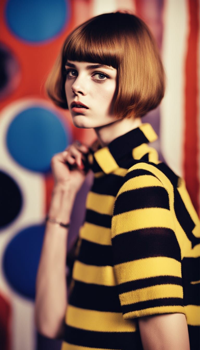 David Bailey sixties Mod culture fashion photo shot,