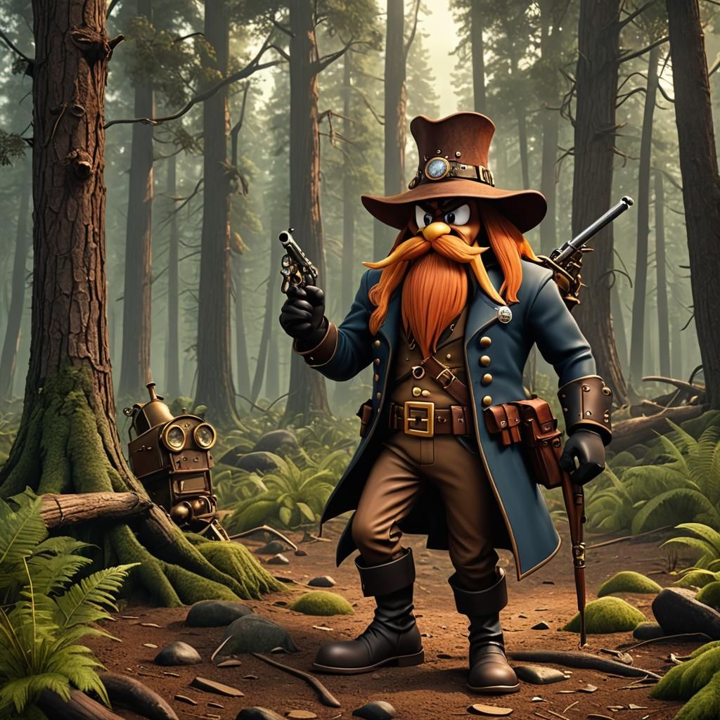 Steampunk Yosemite Sam