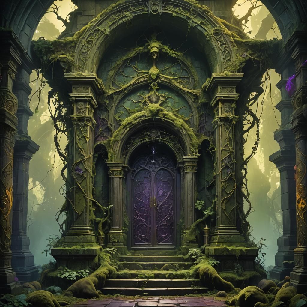 Baroque Altar in Forgotten Bear God's Castle