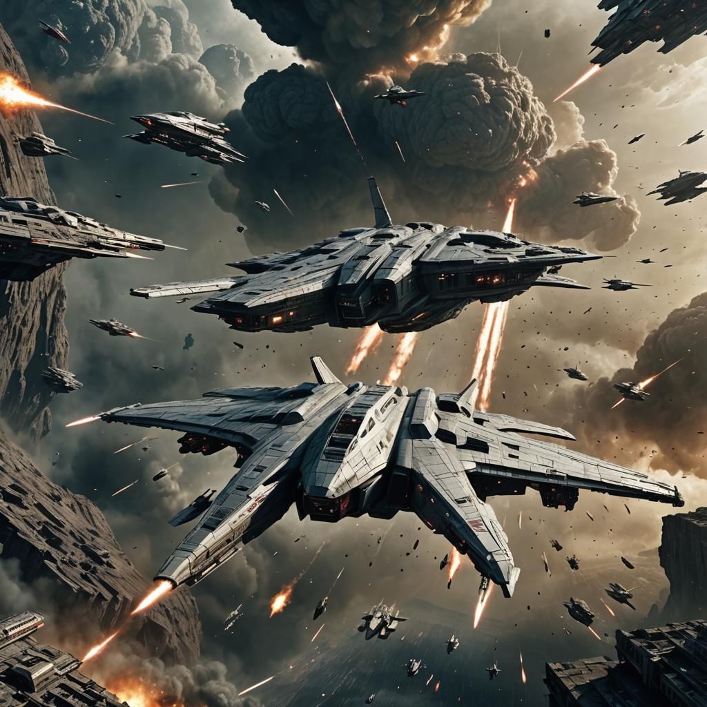 Battlestar Galactica in Epic Space Battle