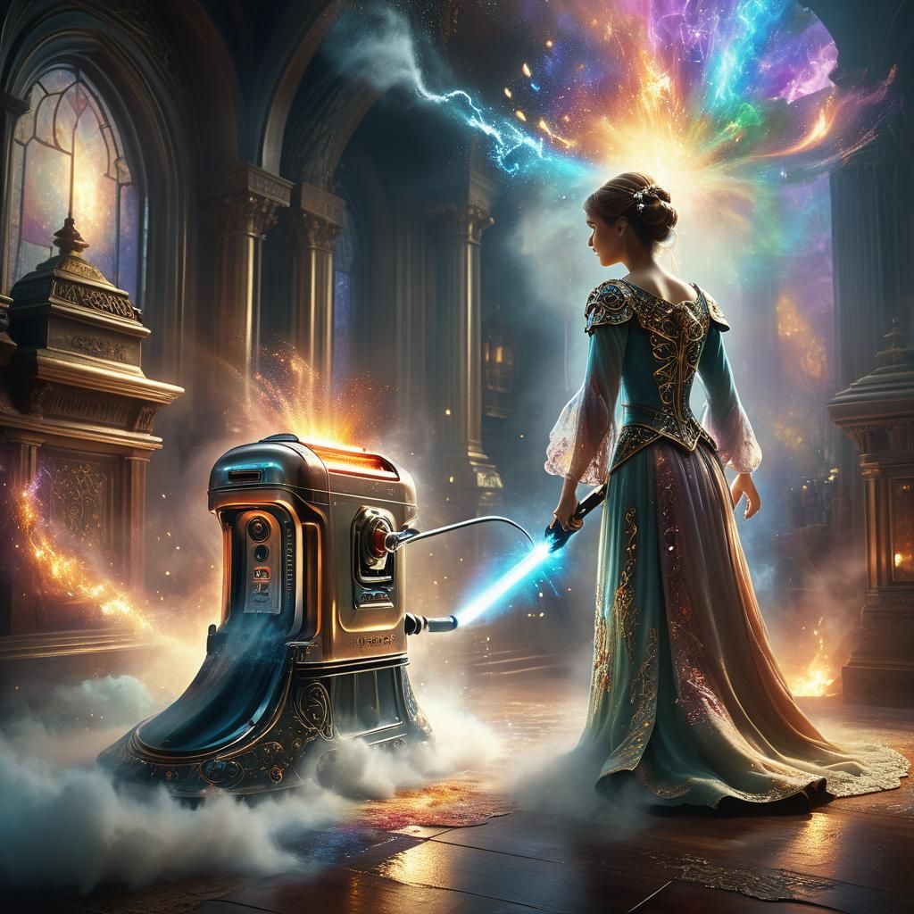 Toaster vs Vacuum Cleaner: Epic Fantasy Battle