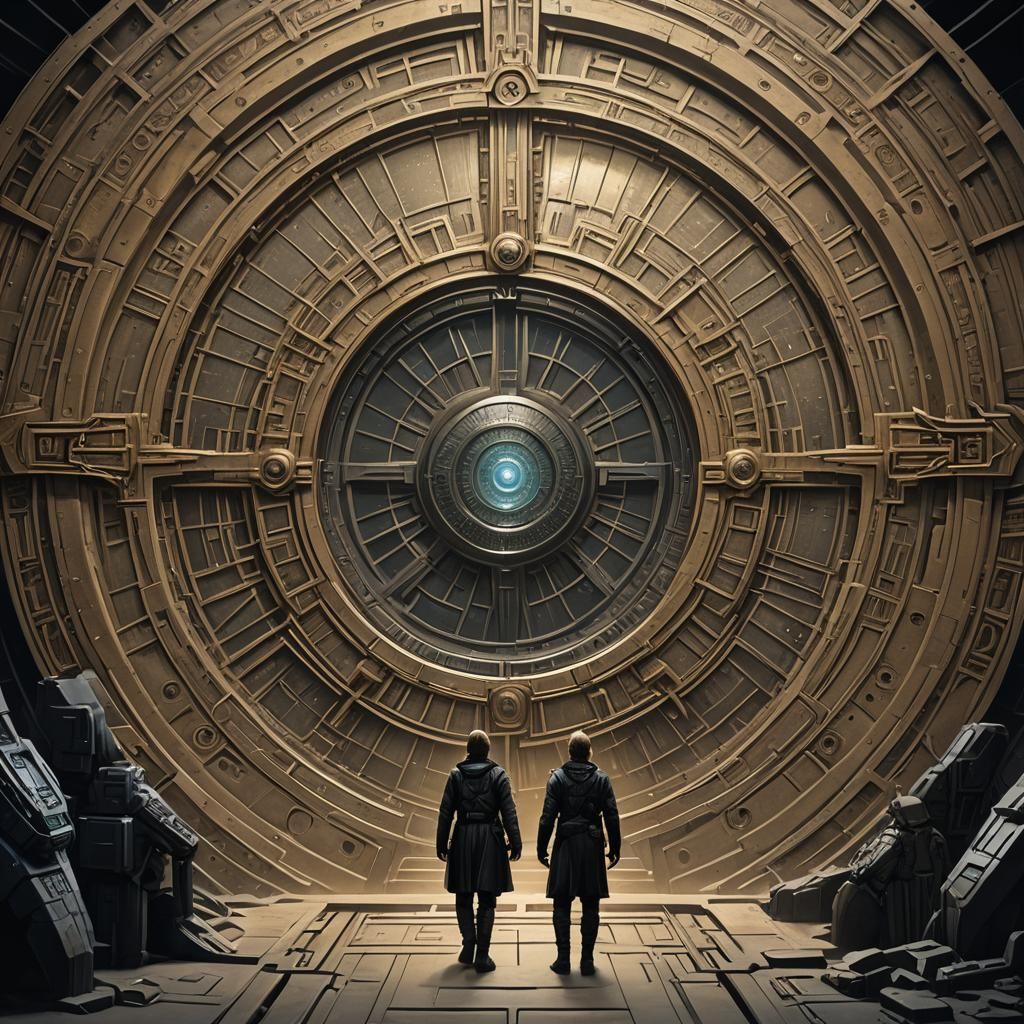 AI Interpretation of Stargate TV Show