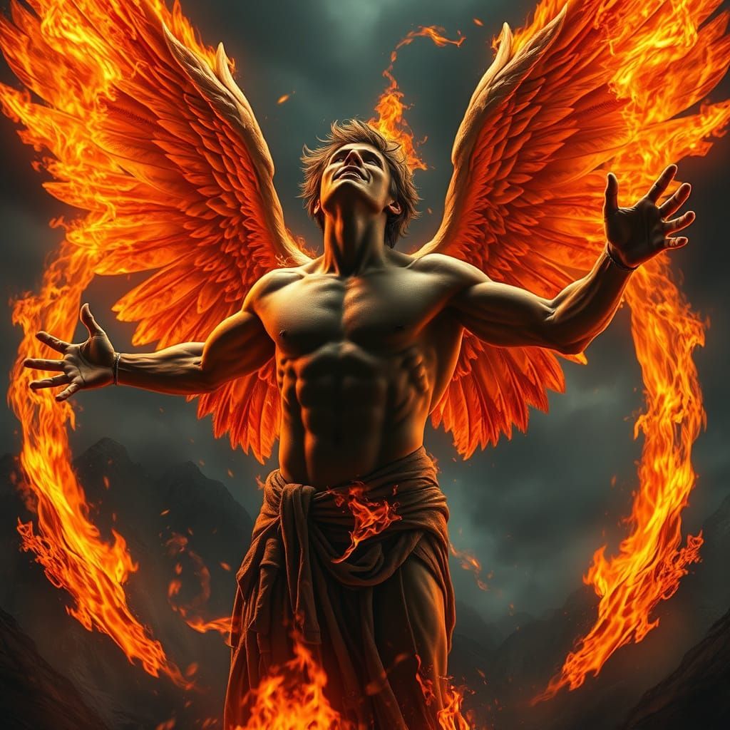 Corrupted Fallen Angel in Desperate Plea to the Heavens