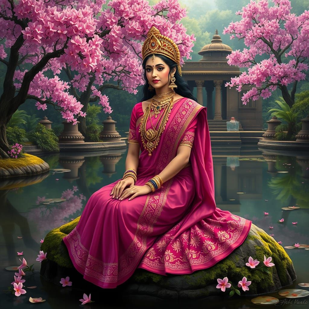 Blooming like the flowers