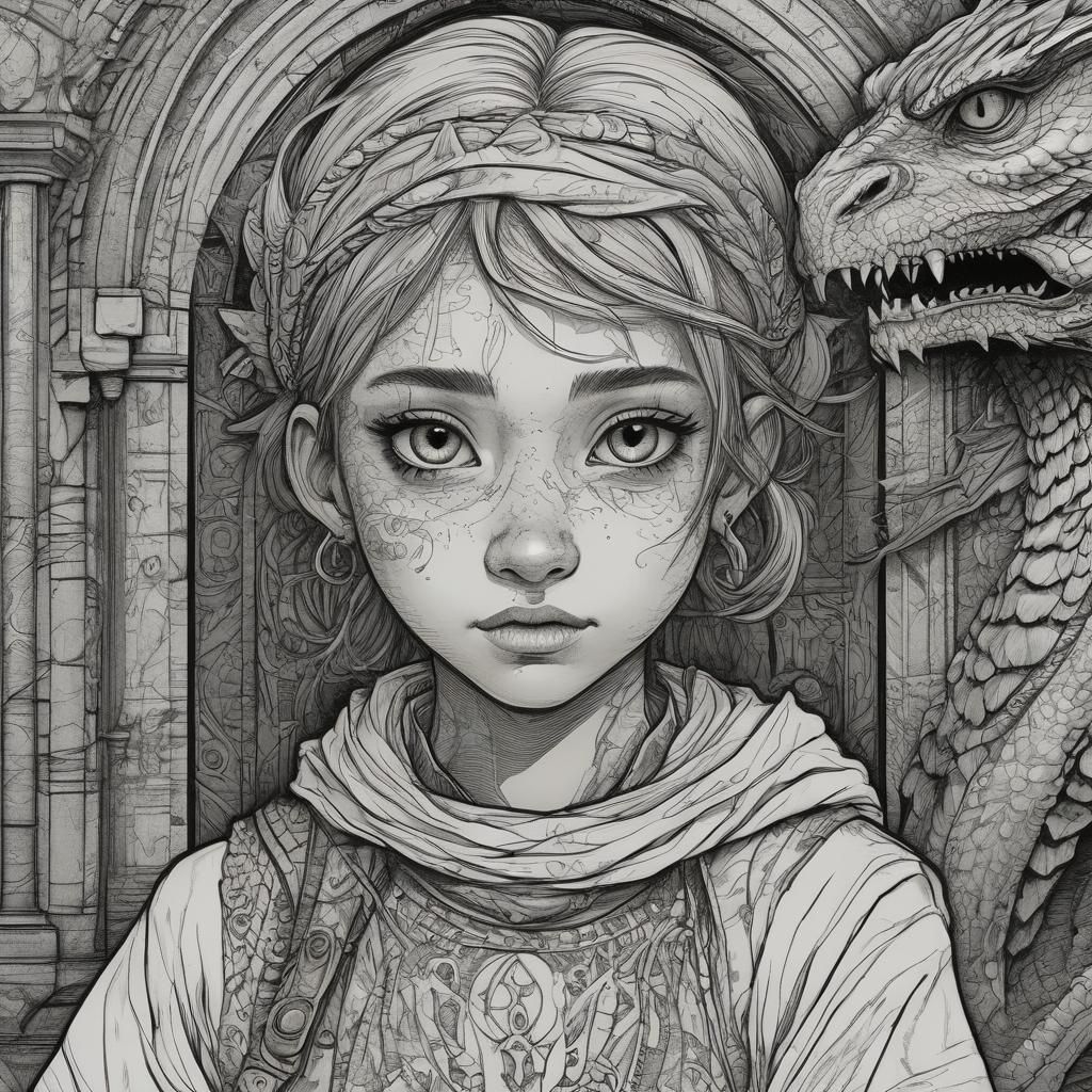 Tehanu at the School of Wizardry Portal