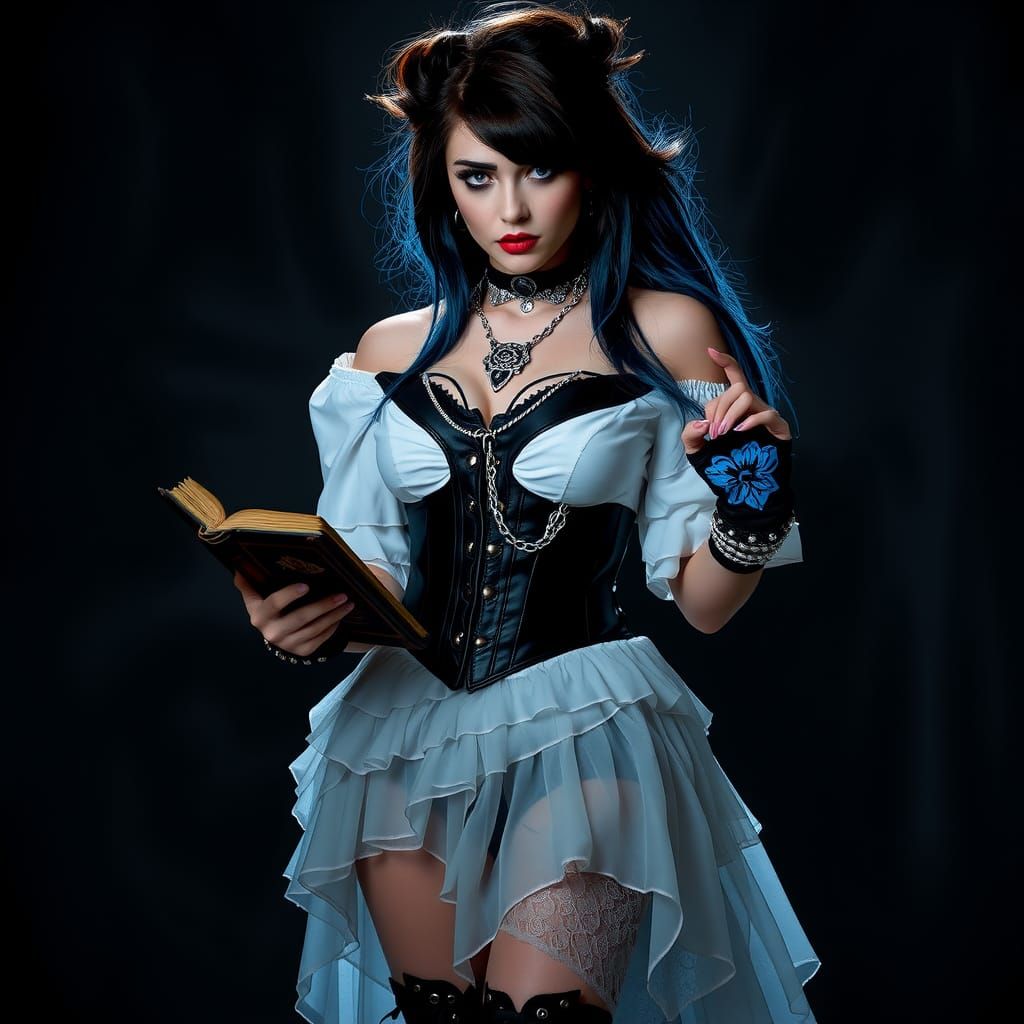 Gothic Belle Emerges From Shadows With Mystical Edge