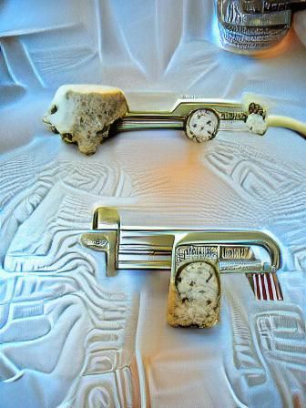 Antique Time Machine: Ivory, Nickel, and Quartz