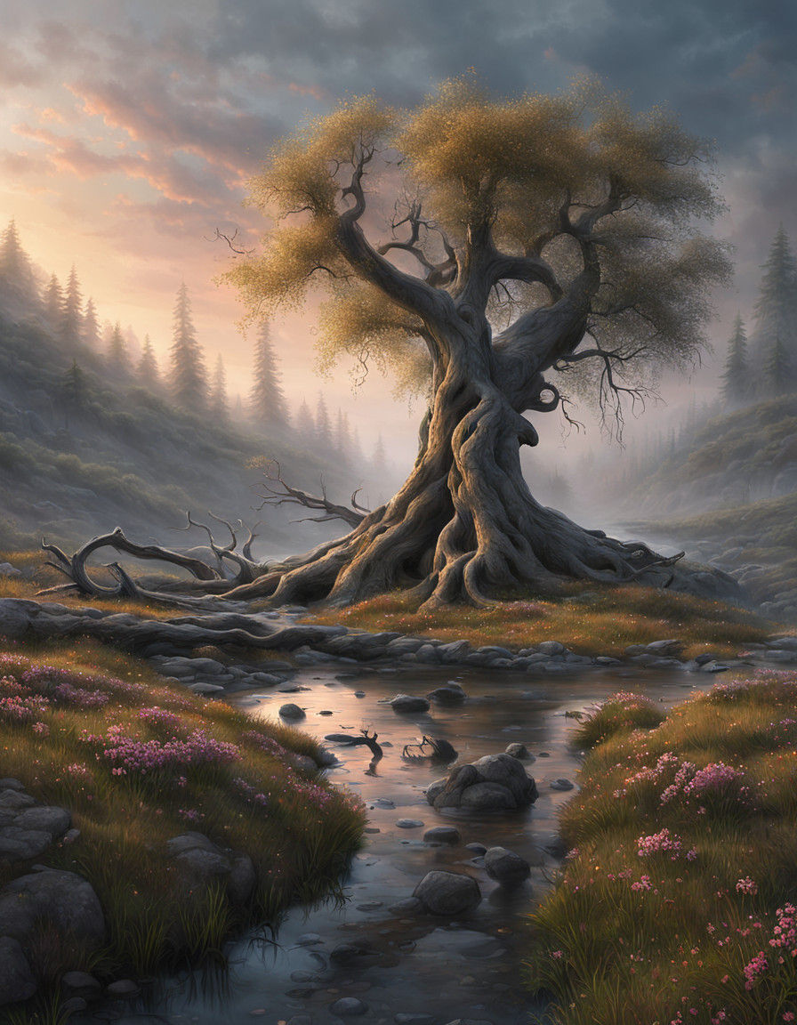 Twisted Tree II: Hauntingly Beautiful Landscape