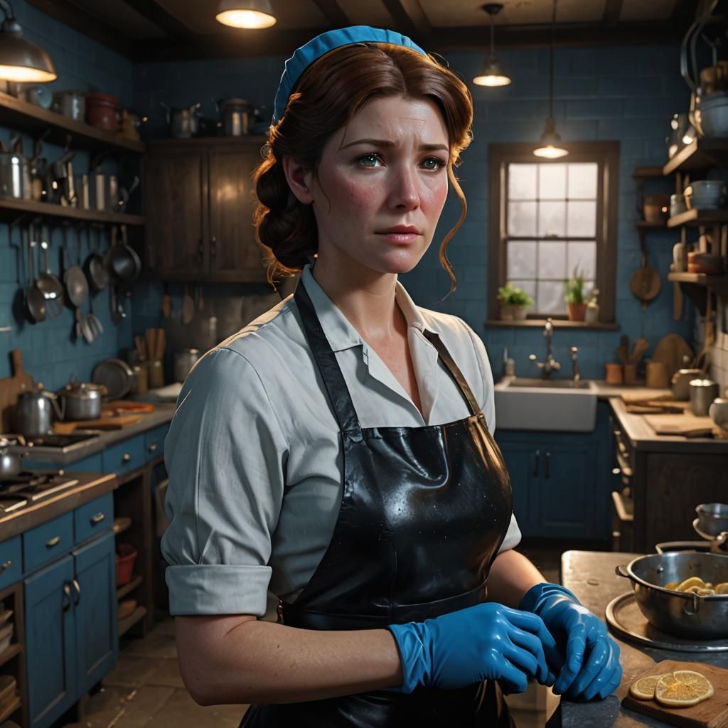 Jewel Staite as Scullery Maid: 3D Game Cinematic