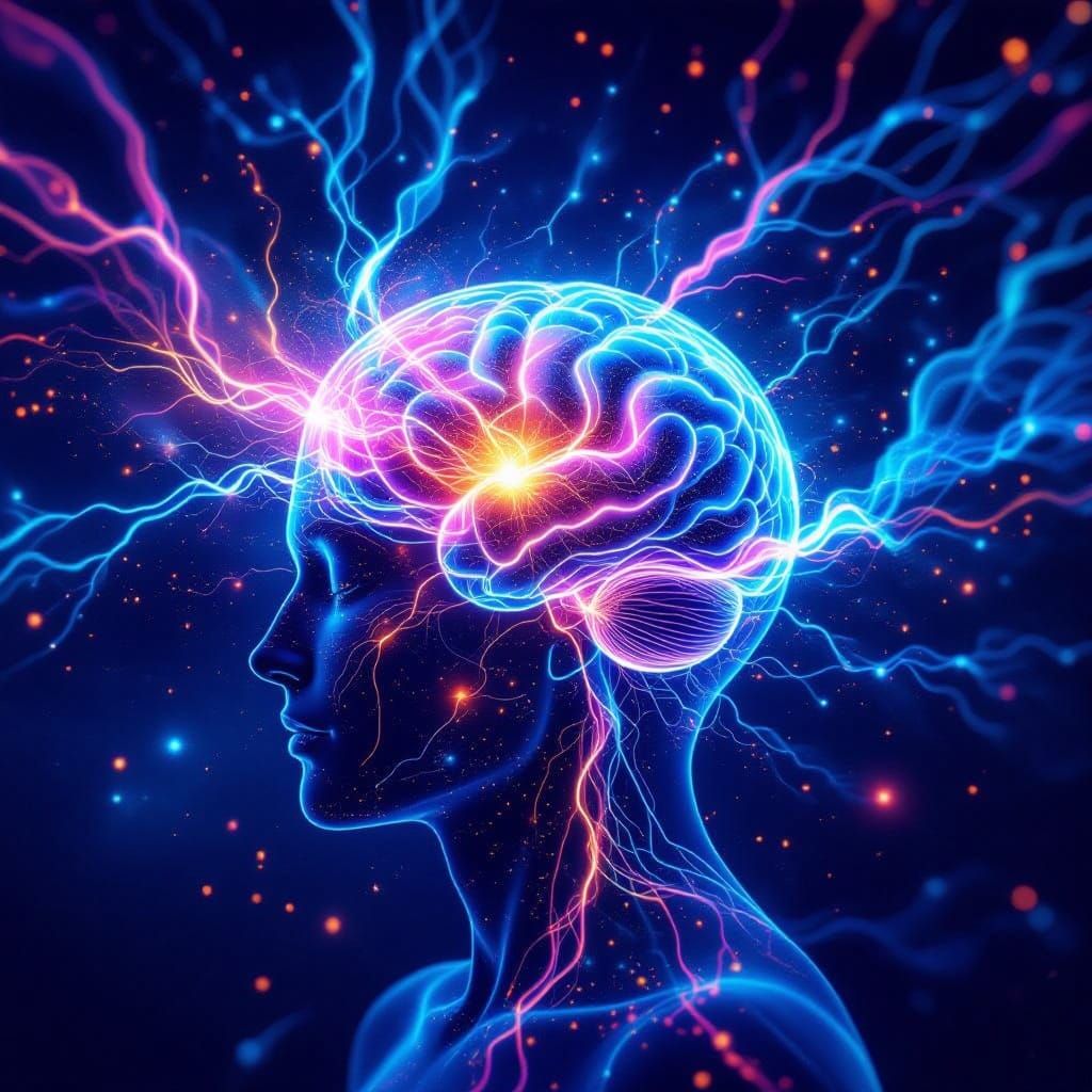 Abstract Mind: Neural Pathways and Cosmic Stardust