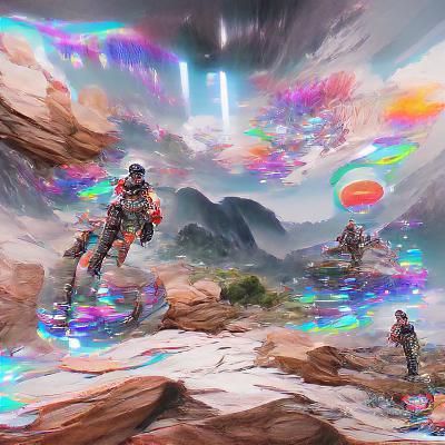 Apex Legends Horizon in Cosmic Astral Illustration