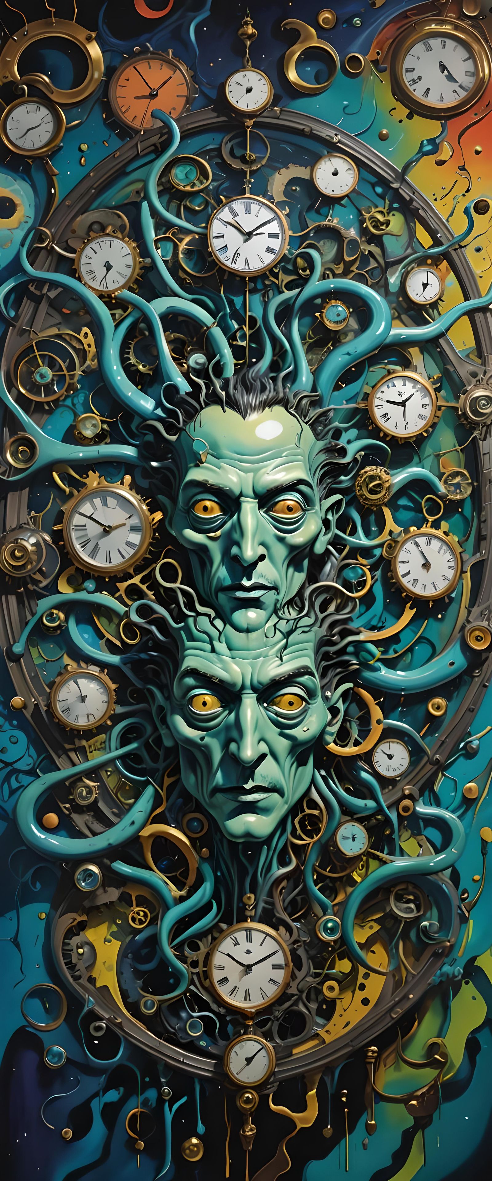 Aliens' Descent: A Study in Time and Psychology