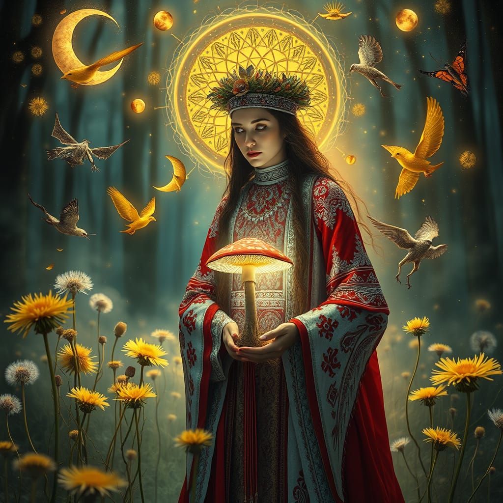 Shamanic Transcendence in Cosmic Surrealism