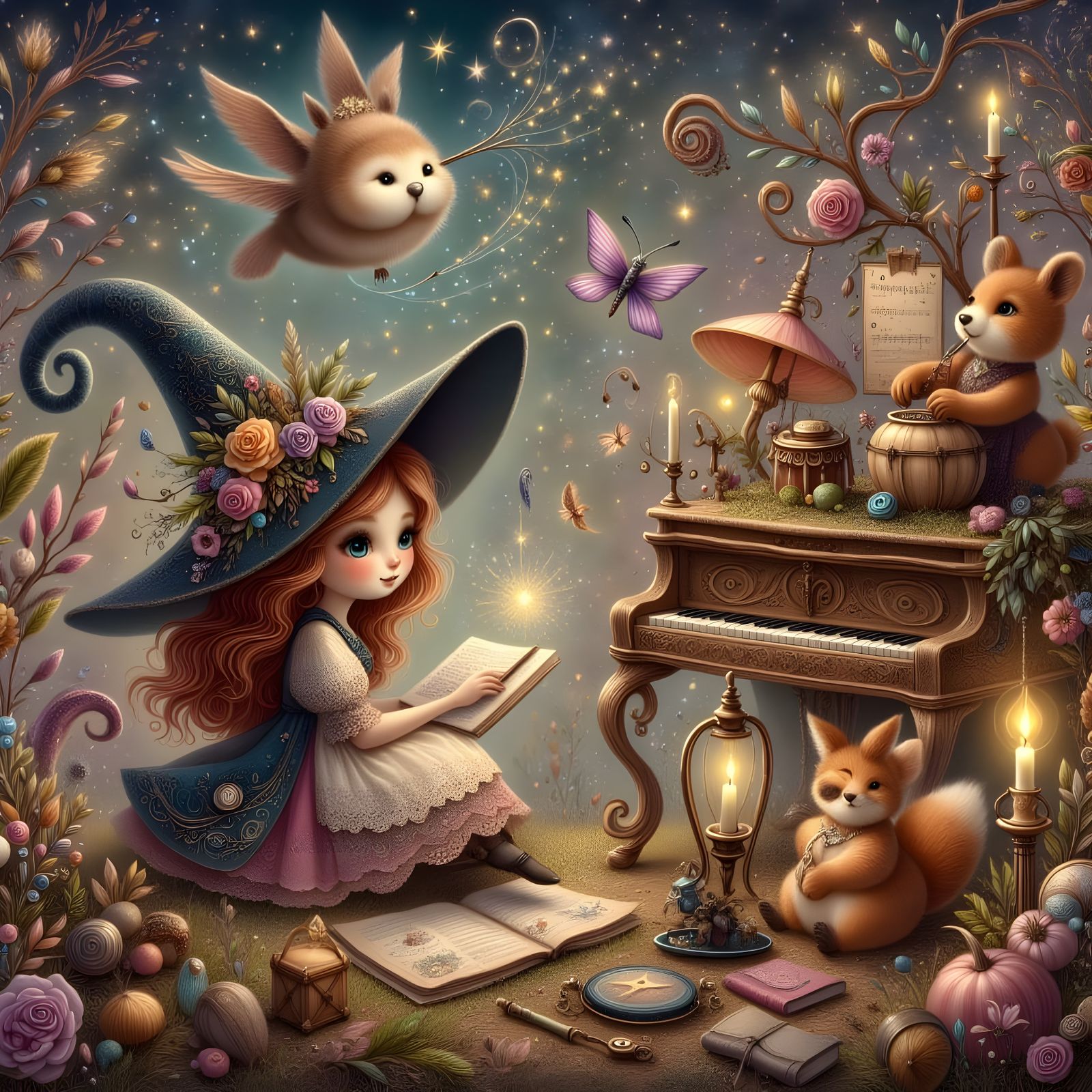 Enchanted Forest Orchestra for Spellbound Girl