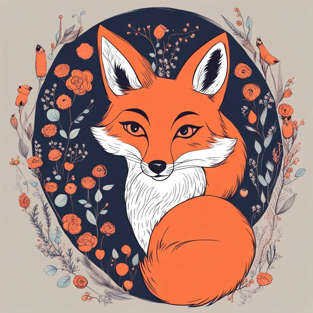 Foxy Lady Portrait