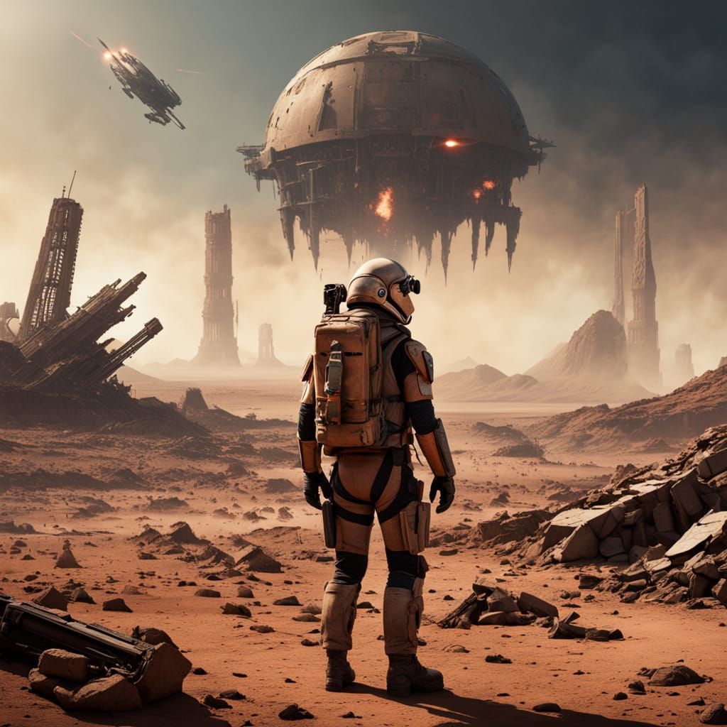 Rebel Forces Clash with United Earth Government on Mars