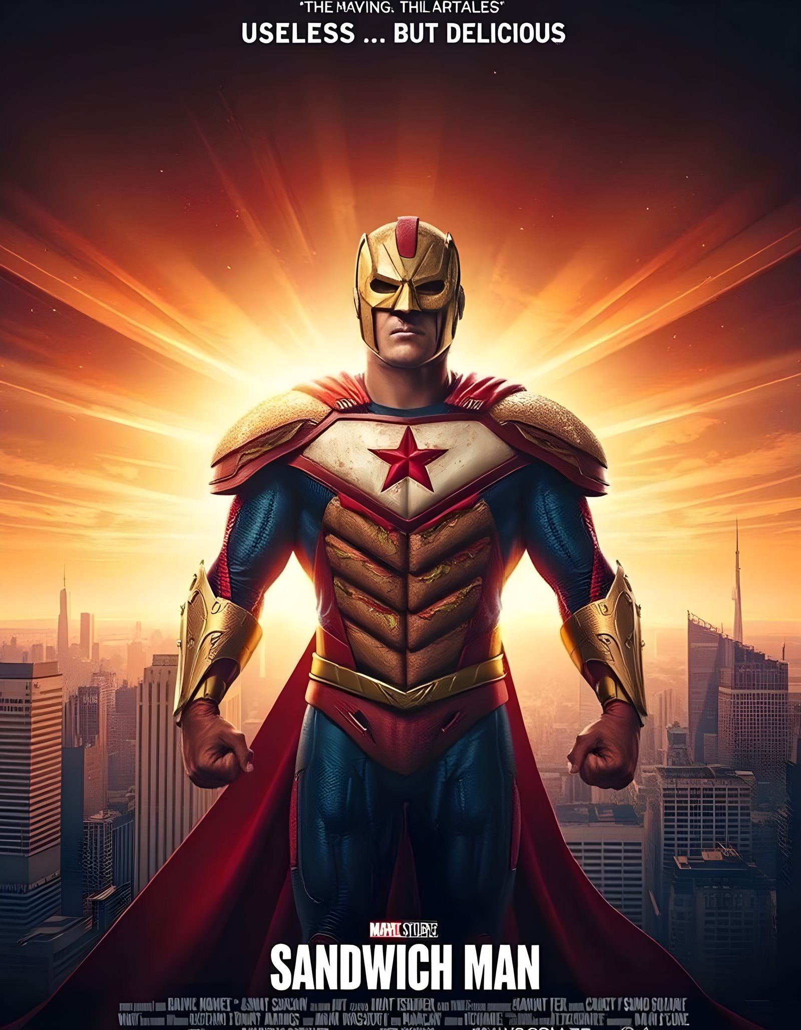 Sandwich Man Movie Poster: Useless But Delicious