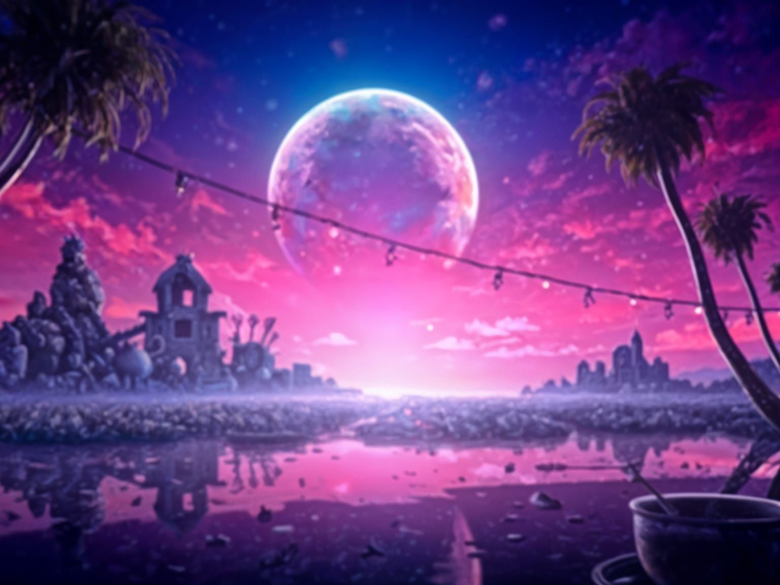 Enchanted Potting Shed in Flower Field, Fantasycore Art