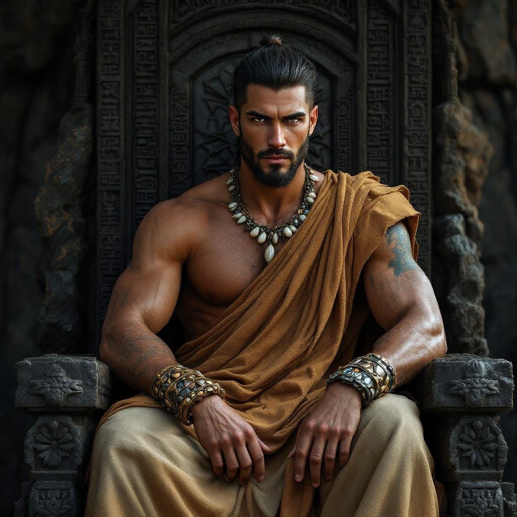 Majestic Emperor on Volcanic Throne