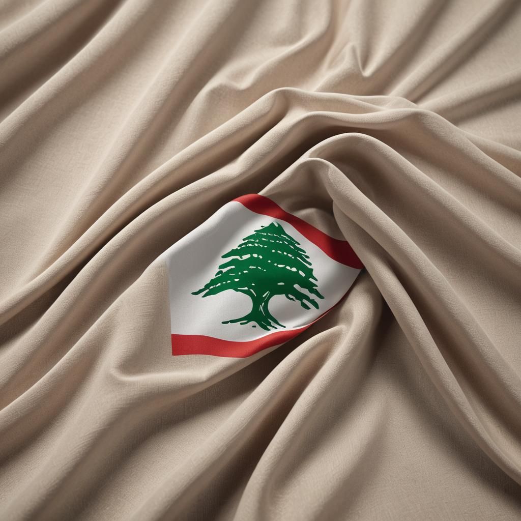 Lebanese Flag Waving: Professional Photography