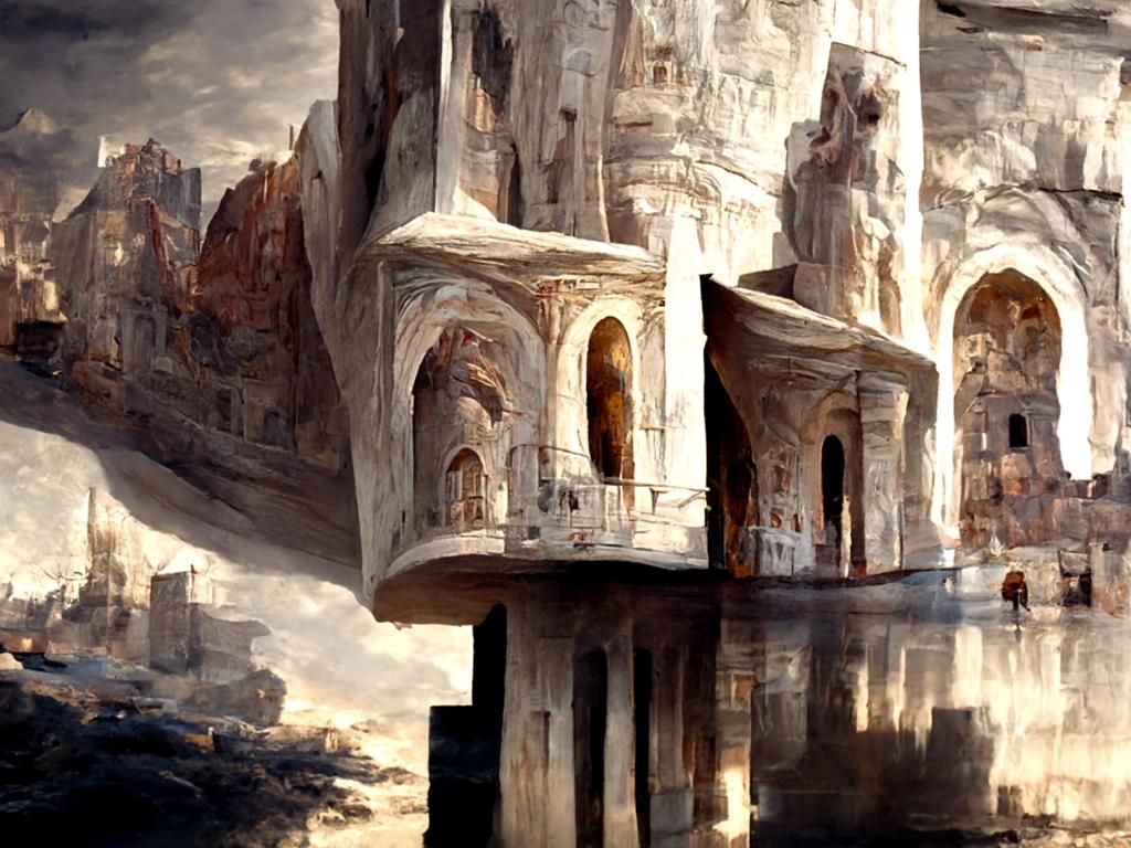 Masterpiece Projections on Towers: Digital Hyperrealism