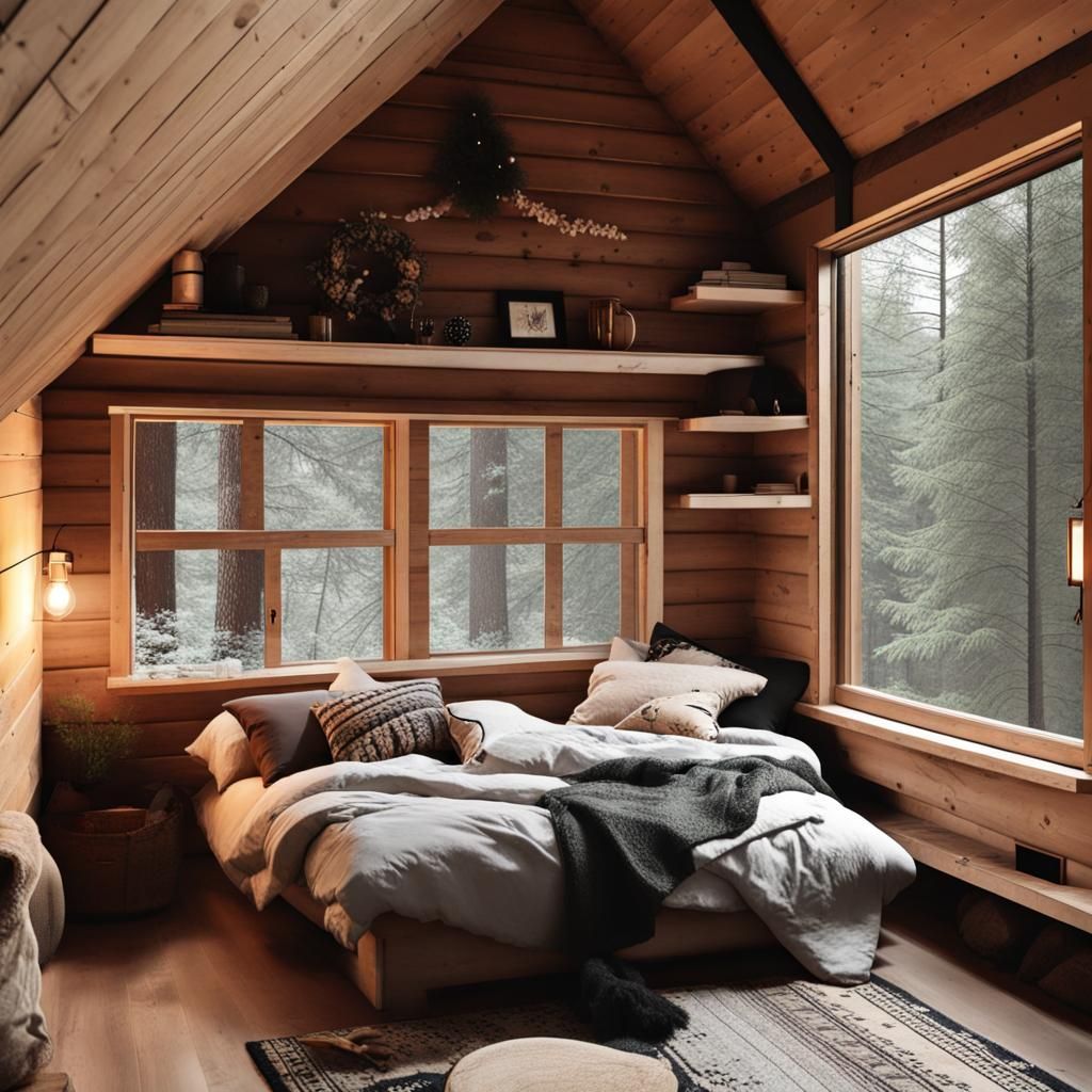 Hygge Cabin in the Woods