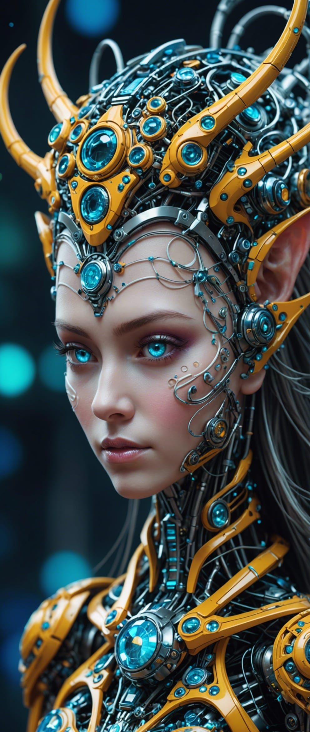 DMT, machine elves, whimsical, elf-like beings with intricate, mechanical bodies. They constantly shift and transform, r...