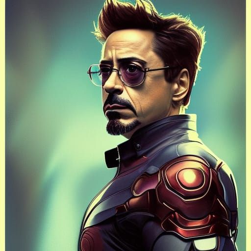 Detailed Portrait with Dynamic Lighting