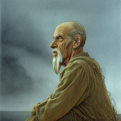 Old Man Willow in Fantasy Art Style