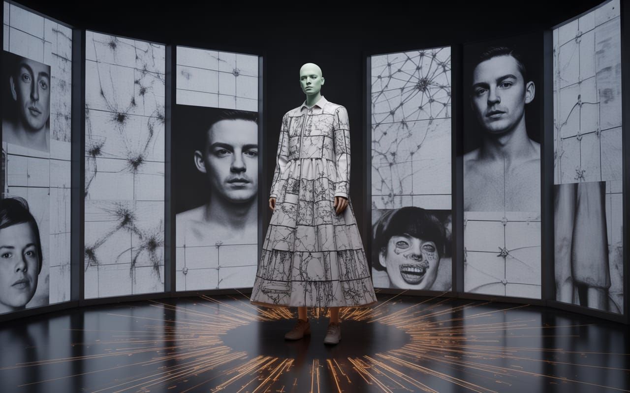 Replicant Wearing the Latest Neuromorphing Fashion