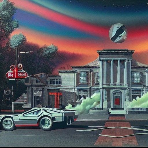 Back to the Future: Detailed Matte Painting