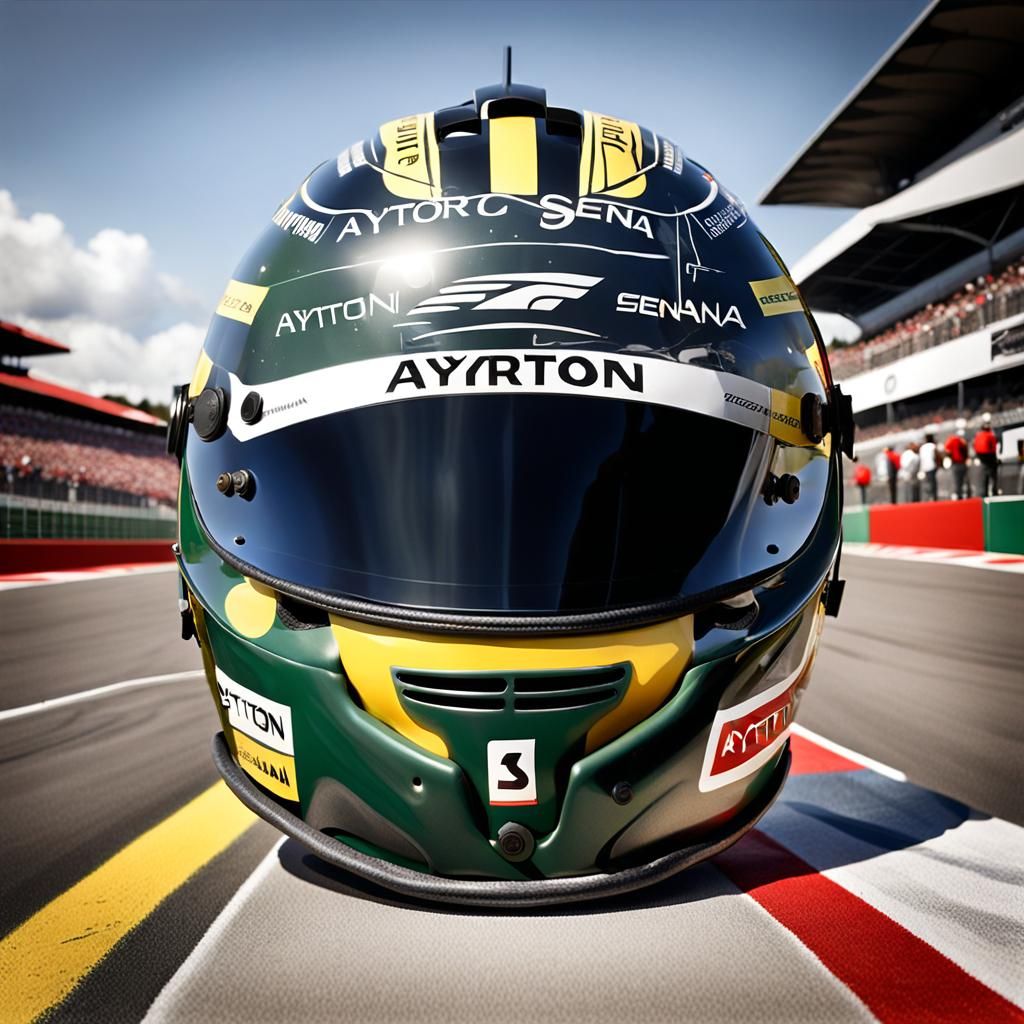 Tribute to the late, great Ayrton Senna.