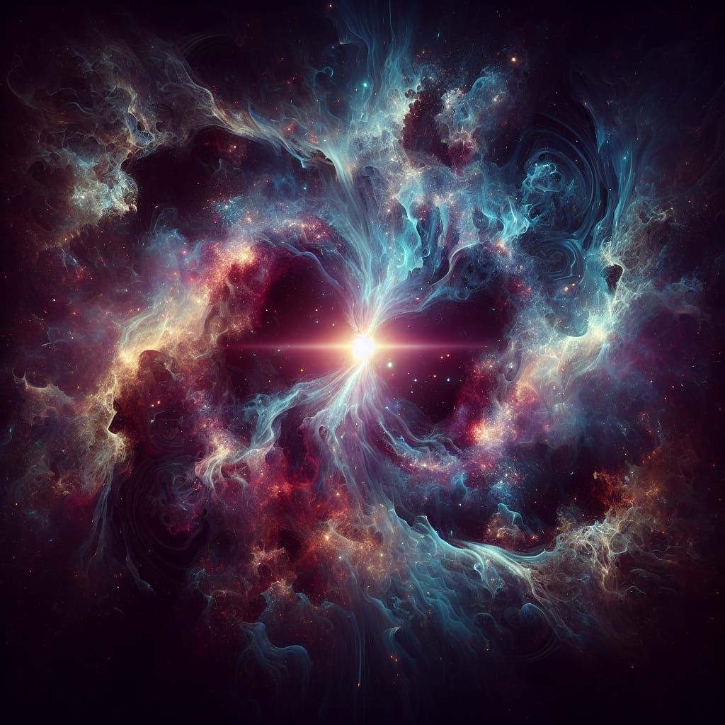 Cosmic Void: An Interstellar Matte Painting