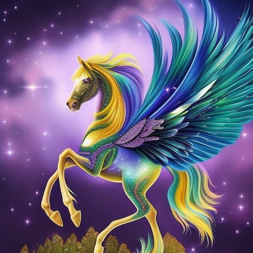 Purple Pegasus