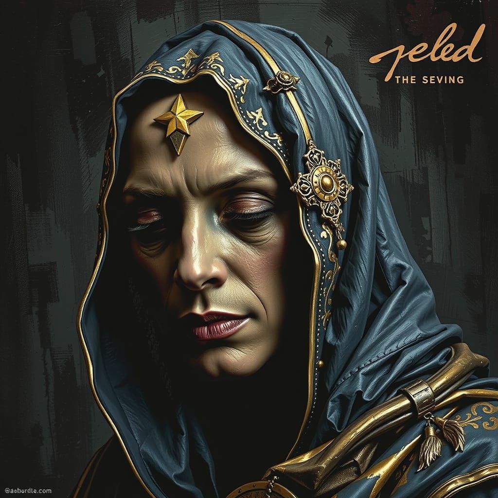 Glowing Metallic Treasure in Luxurious Detail