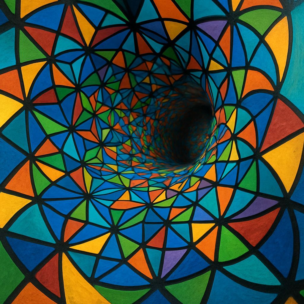 Abstract Kaleidoscope Deformation in Bent Space