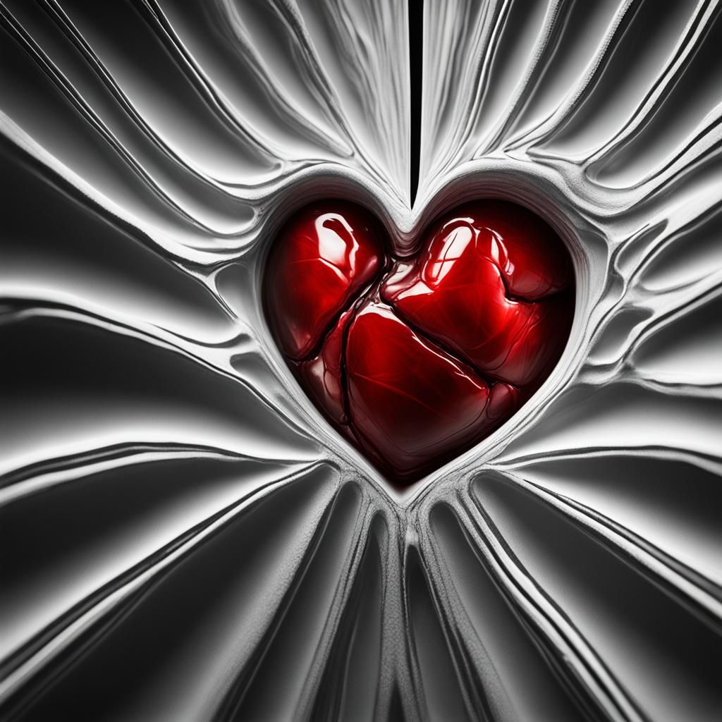 Heart in Pain: Macro Photography in Weston Style