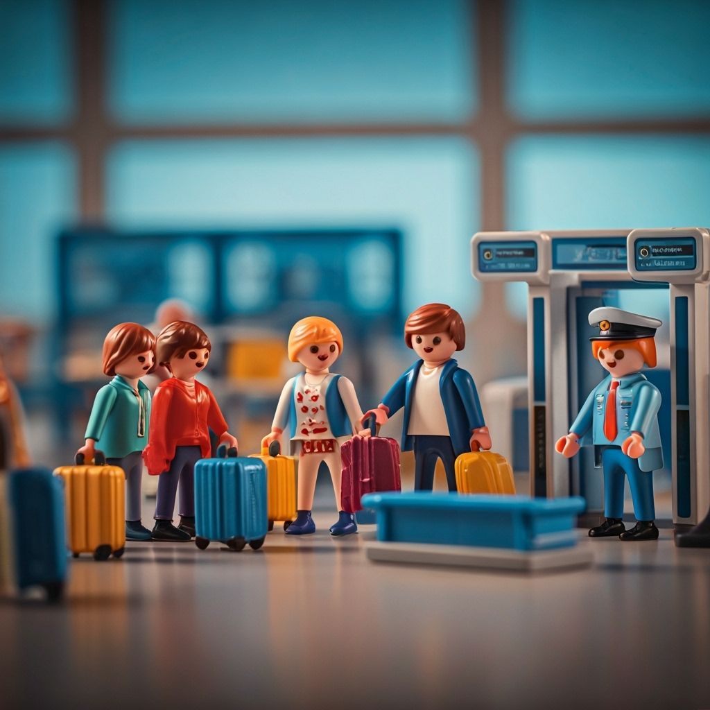 Playmobil Airport Security in Miniature