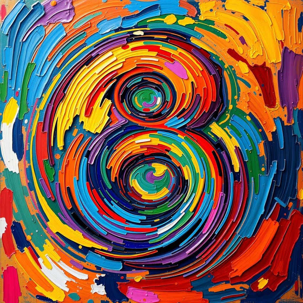 Vibrant Neo-Impressionist Number 8