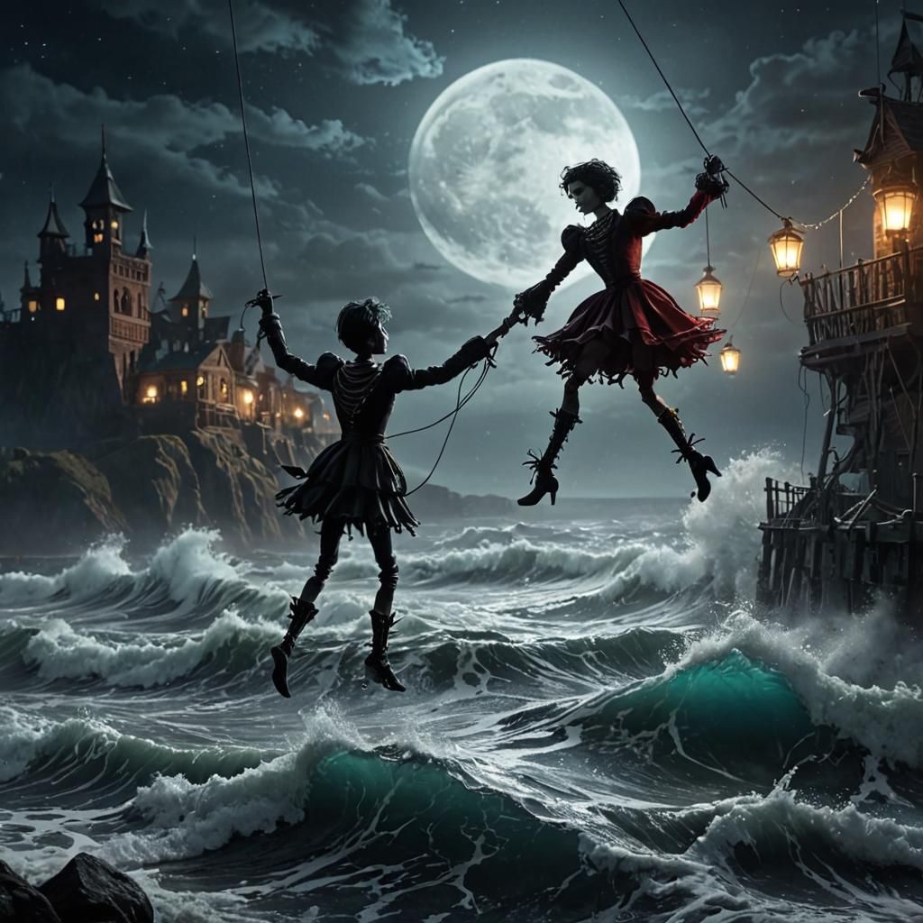 Sinister Marionettes Dance as Flood Approaches