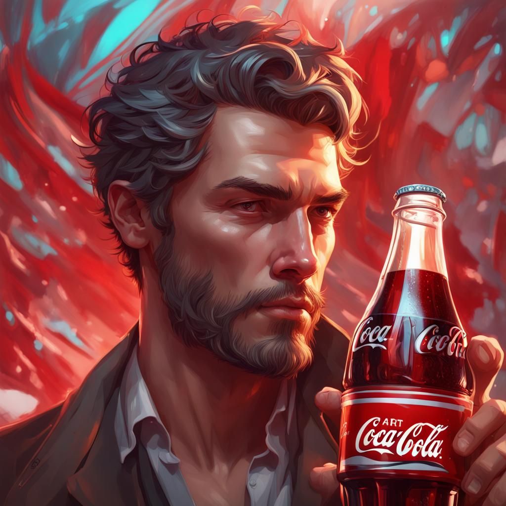 Coca-Cola Ad: Hyperdetailed Portrait in Unreal Engine